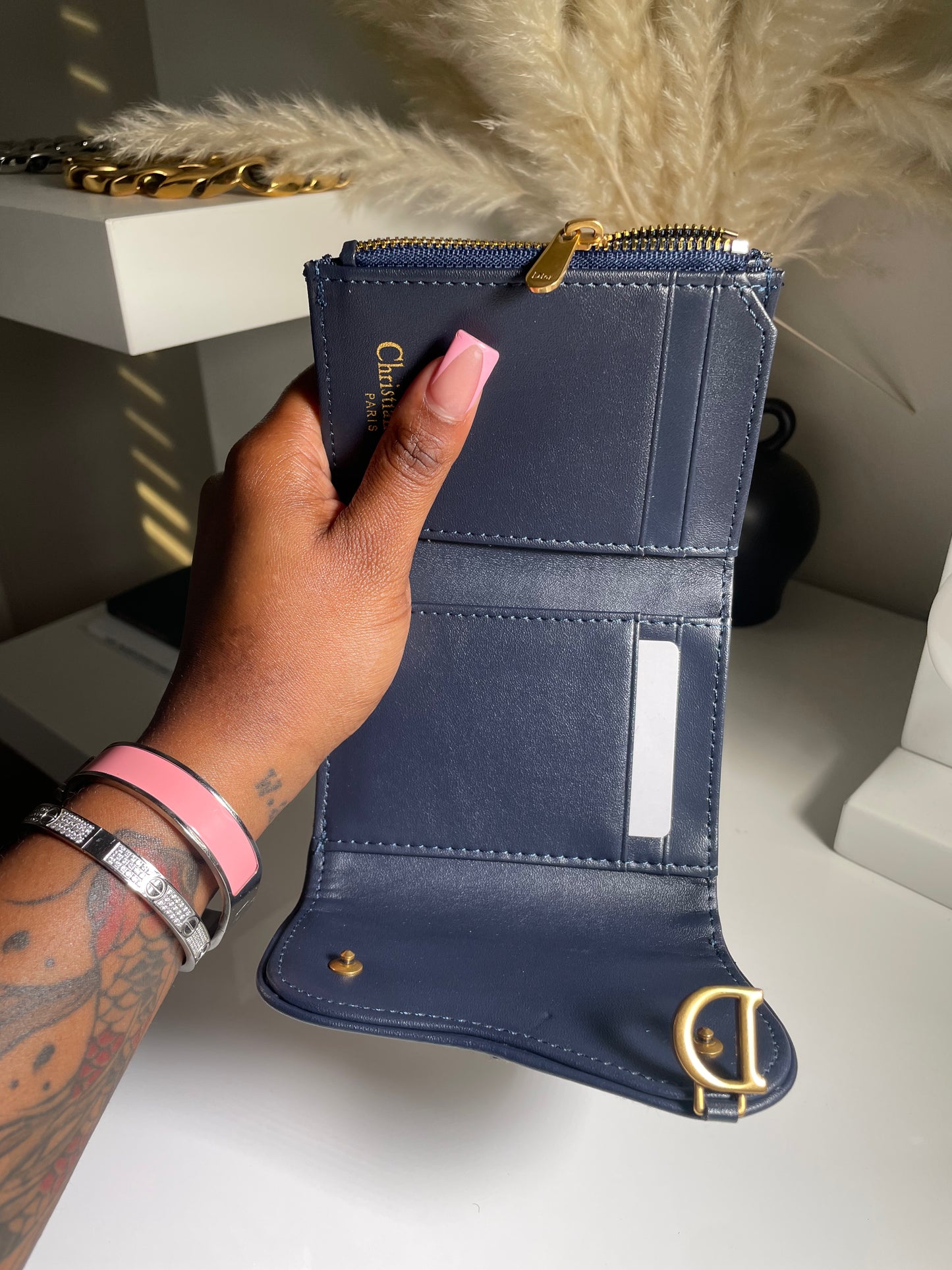 Embroidered Wallet / Card holder