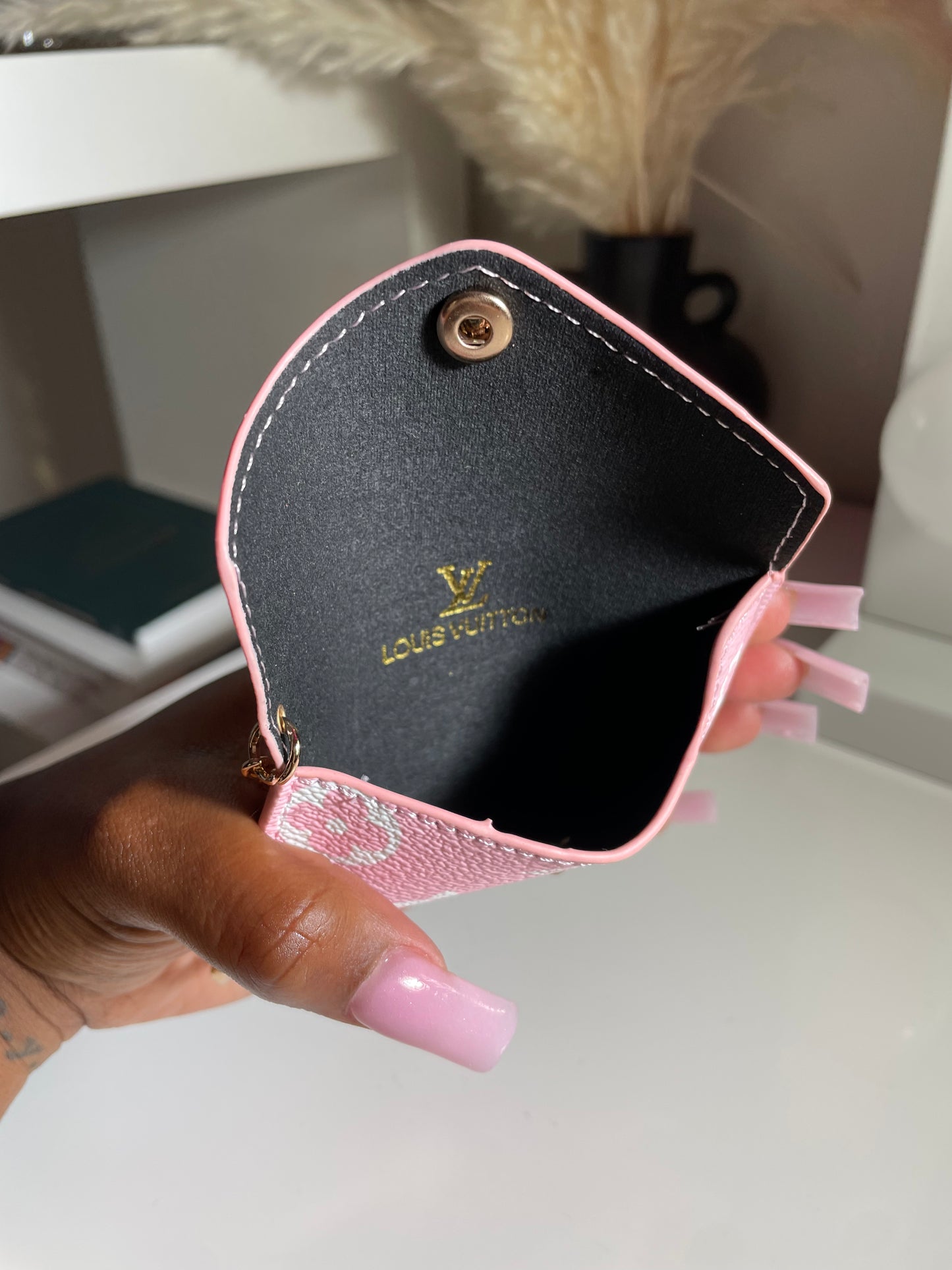 Pink Card Holder