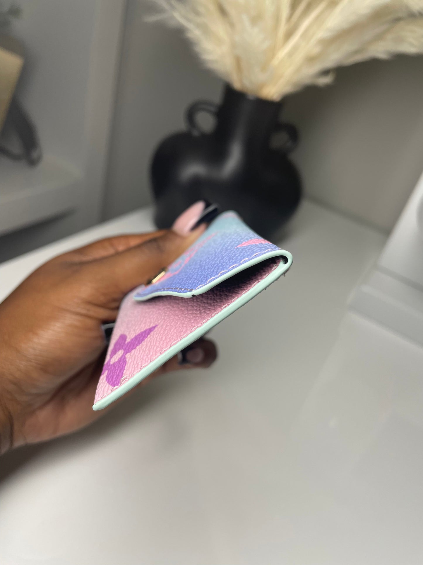 Ombré Card Holder keychain
