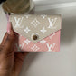 Short Pink Lemonade Wallet/ Card holder