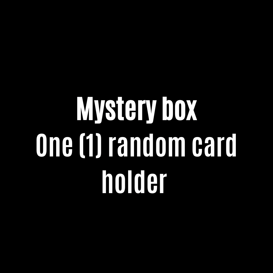 Mystery card holder