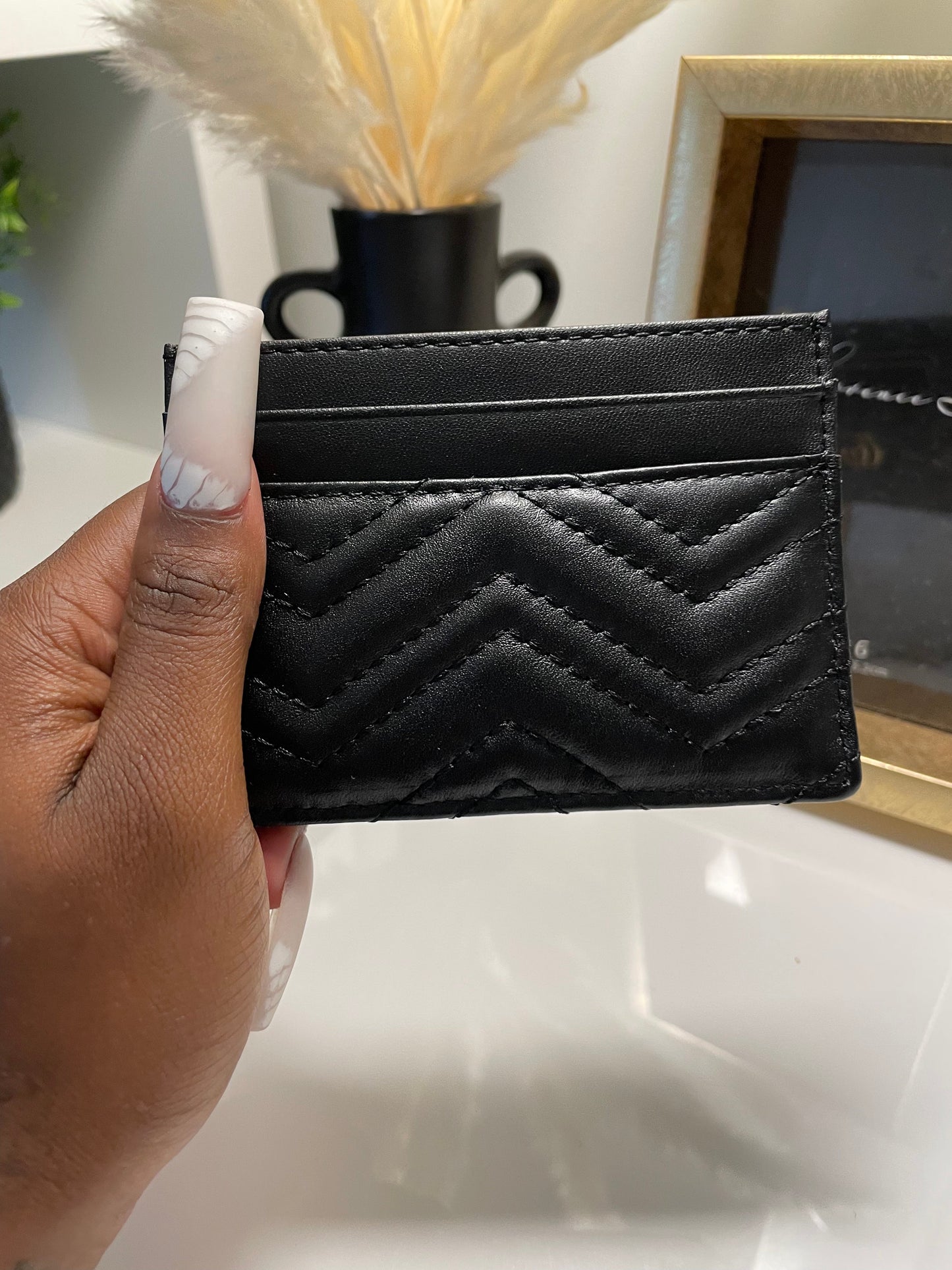 Black Galore Card Holder